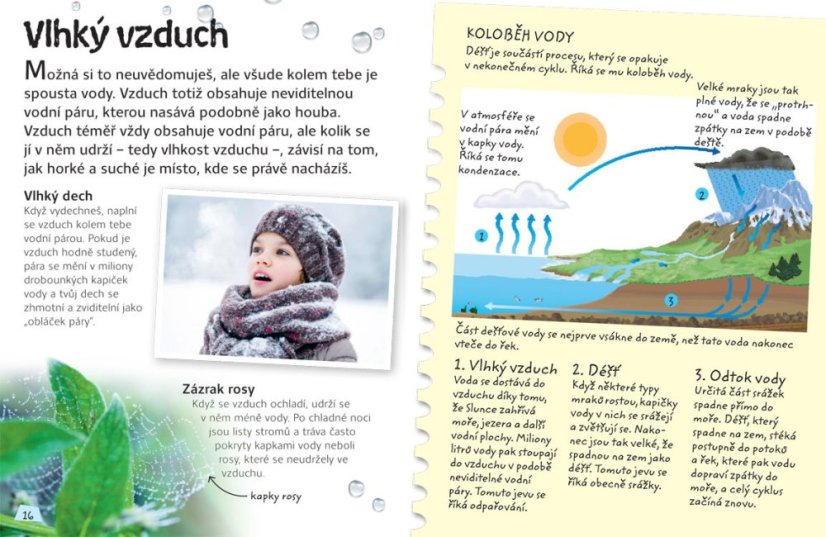 Počasí - zábavné čtení pro malé přírodovědce
