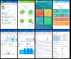 Fitness náramek s měřením tepové frekvence GARNI Q-68HR