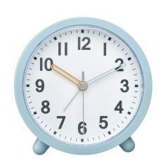 TFA 60.1043.20 - Elektronický analogový budík s tichým chodem - barva modrá