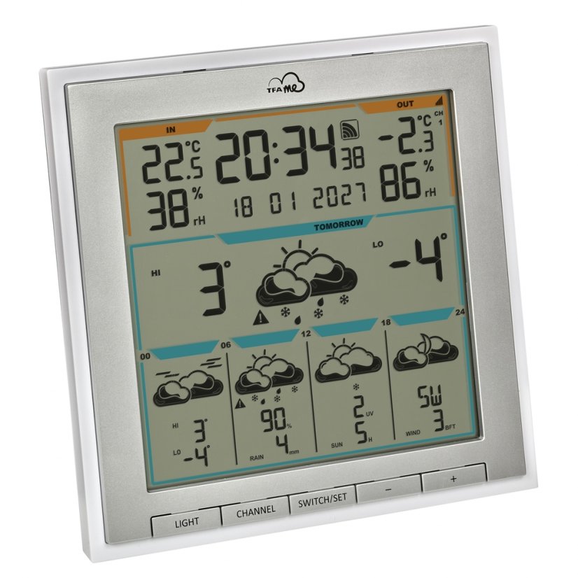 TFA 35.8105.02 - Bezdrátová WiFi meteostanice s chytrou předpovědí TFA.me ID-08