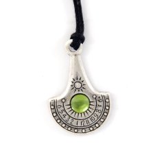 Náhrdelník a sluneční hodiny Nil - zelený kámen