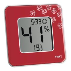 TFA 30.5021.05 - STYLE - Teploměr s vlhkoměrem - červený