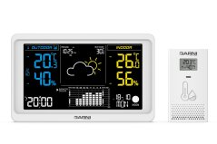 GARNI 618W Precise - meteorologická stanice - bílá