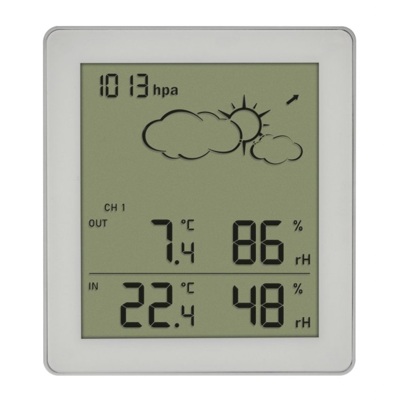 TFA 35.1168.02 - Domácí meteostanice s předpovědí počasí CLEAR
