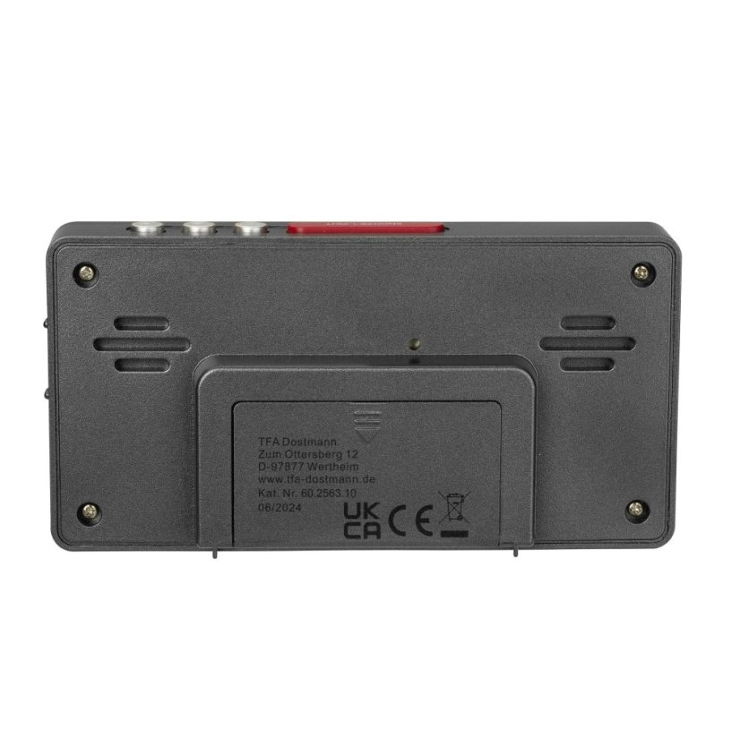 TFA 60.2563.10 - Digitální budík s rádiem řízeným časem