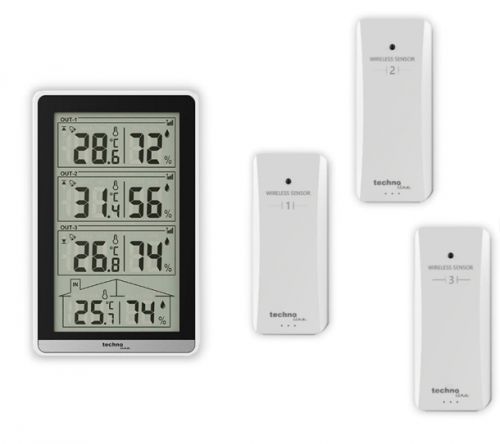 WS 7060 -Digitální teploměr s vlhkoměrem