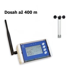 Bezdrátový měřič rychlosti větru s dlouhým dosahem WL13-WS