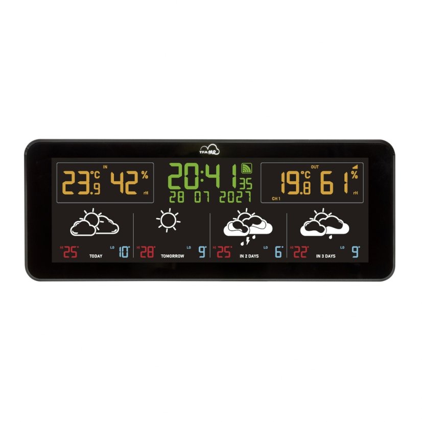 TFA 35.8107.01 - Bezdrátová WiFi meteostanice s chytrou předpovědí TFA.me ID-07