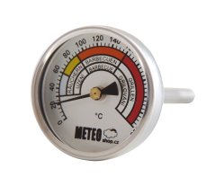 Teploměr do udírny - průměr 60 mm, stonek 100 mm