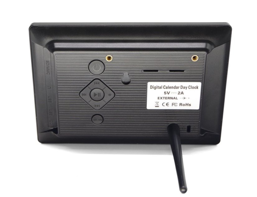 Airbi NOTE - hodiny s kalendářem, textovými upozorněními a fotorámečkem