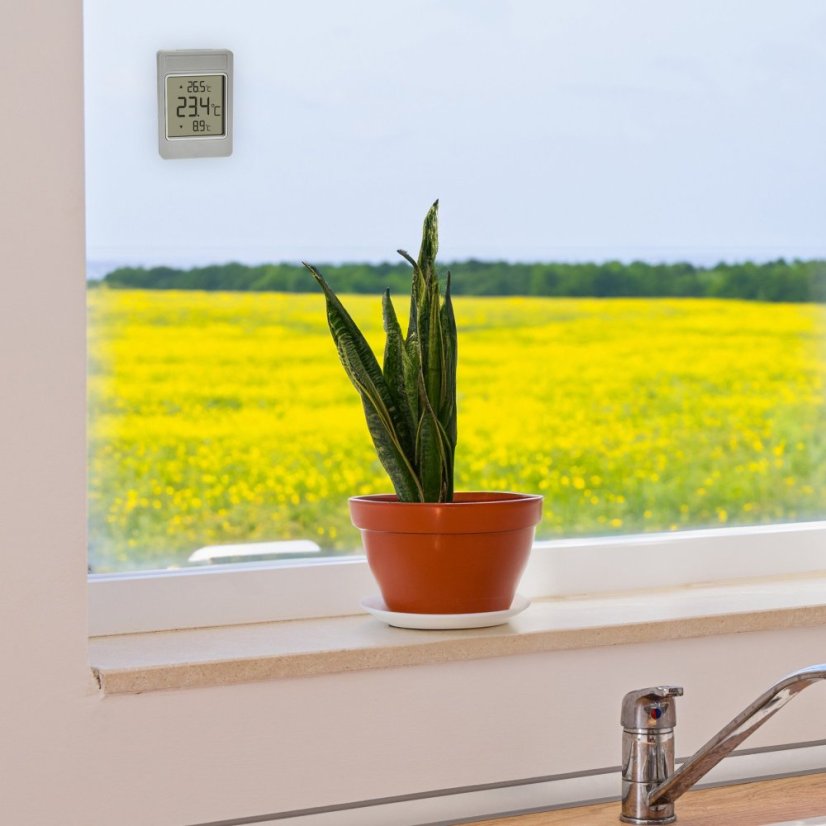 TFA 30.1067.15 - Venkovní okenní digitální teploměr na okno WINDOO