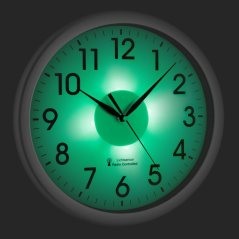 TFA 60.3519.02 - CORONA - Nástěnné DCF hodiny s možností podsvícení