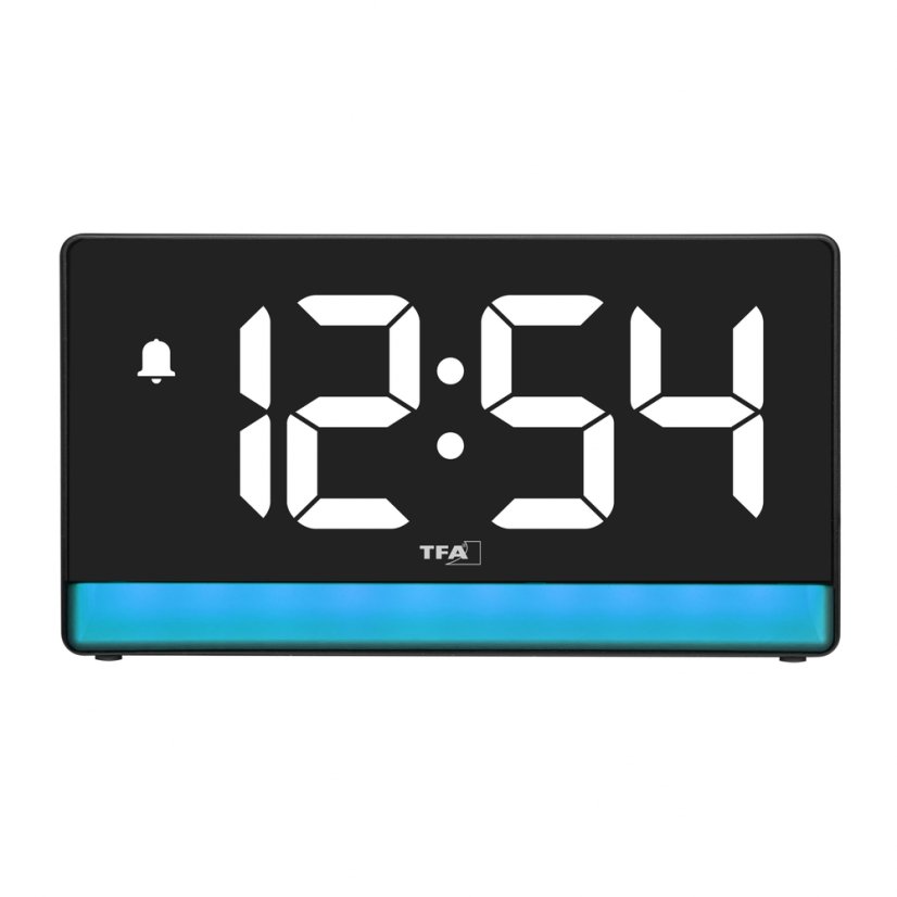 TFA 60.2051.01 - digitální budík s barevným osvětlením