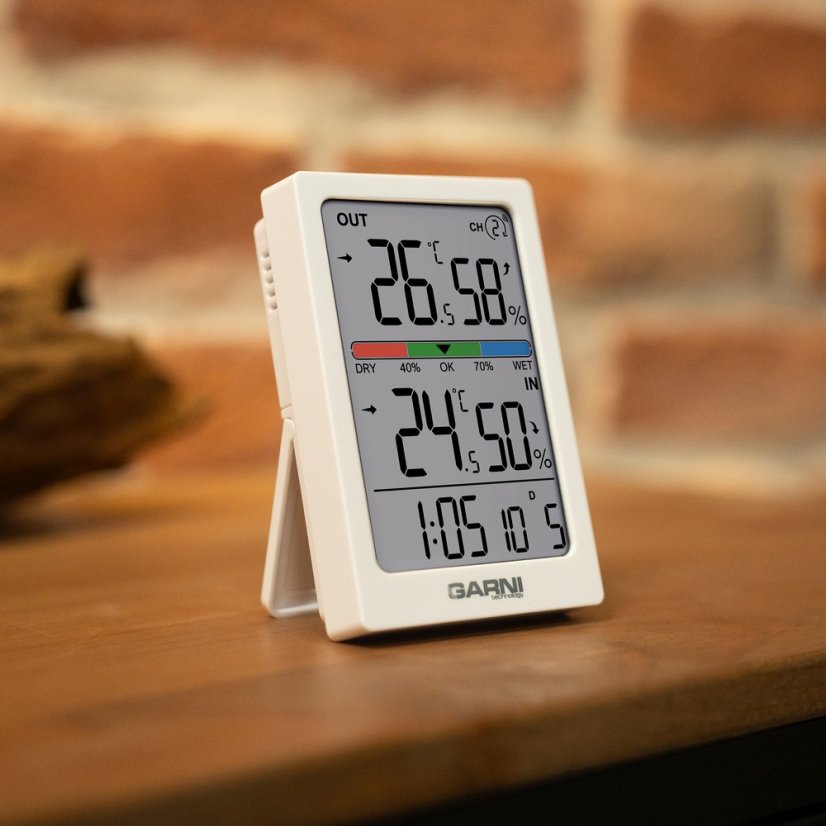 GARNI 155TH - bezdrátový teploměr s vlhkoměrem