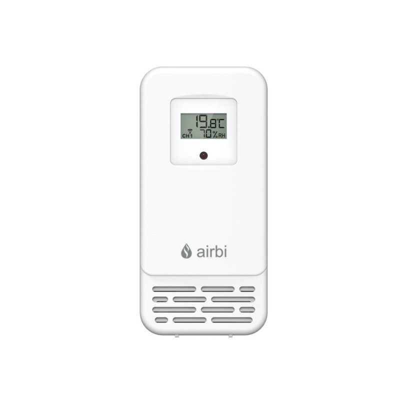 Airbi DUO Color - meteostanice se 2 bezdrátovými čidly a barevným displejem