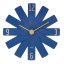 TFA 60.3020.06 - Designové nástěnné hodiny CLOCK IN THE BOX s tichým chodem - modré