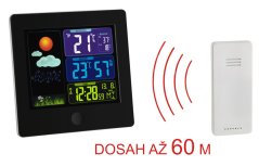 TFA 35.1133.01 - SUN - Domácí meteostanice s barevným displejem - černá