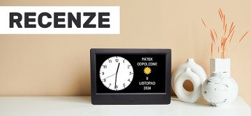 Recenze - Airbi NOTE - recenze digitálních hodin s notifikacemi a fotorámečkem