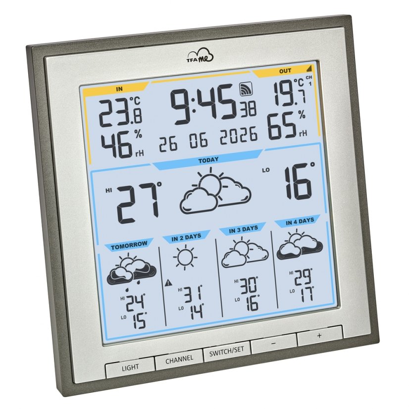 TFA 35.8105.10 - Bezdrátová WiFi meteostanice s chytrou předpovědí TFA.me ID-08