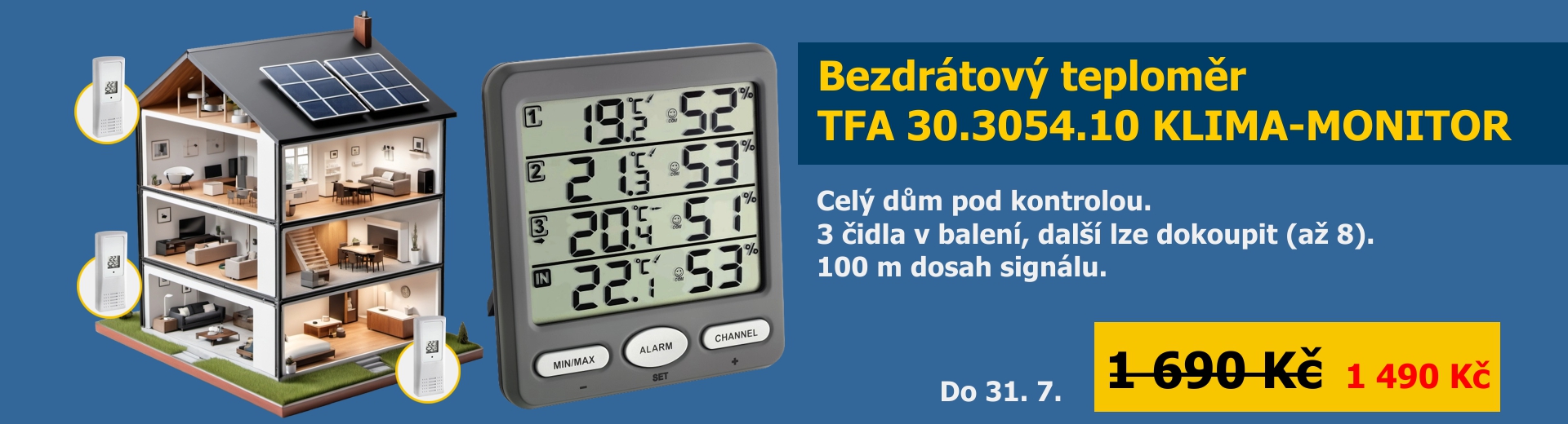 Bezdrátový teploměr