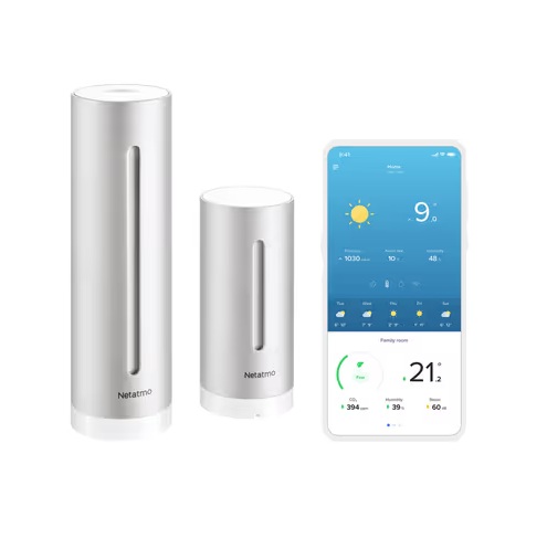 Inteligentní domácí meteostanice s wifi připojením - Netatmo Urban Weather Station - NWS 01-EC
