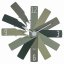 TFA 60.3020.04 - Designové nástěnné hodiny CLOCK IN THE BOX - zelené