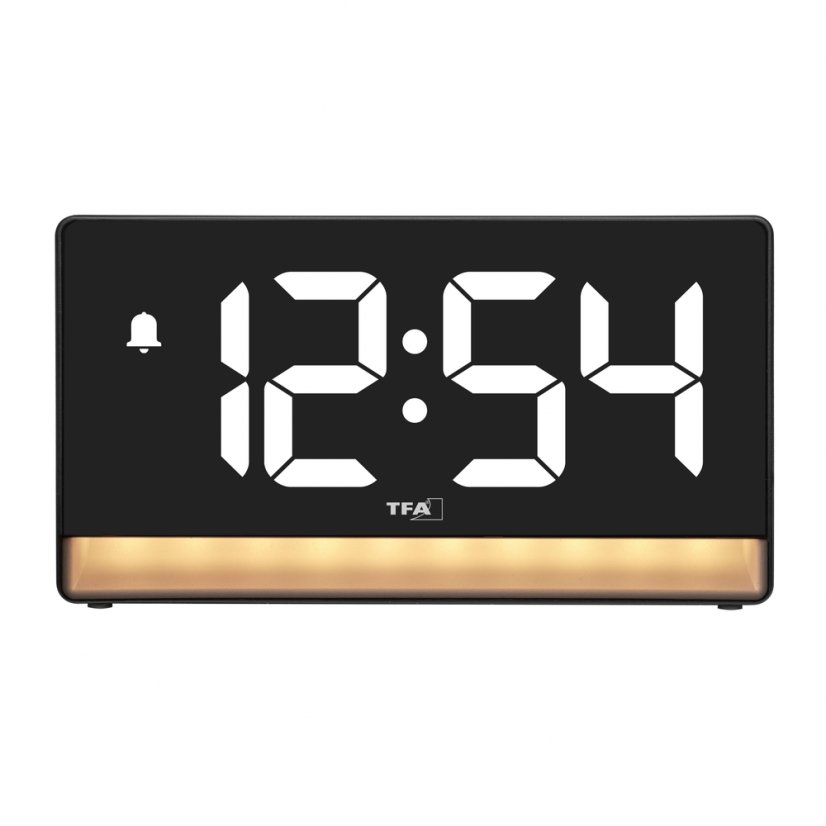 TFA 60.2051.01 - digitální budík s barevným osvětlením