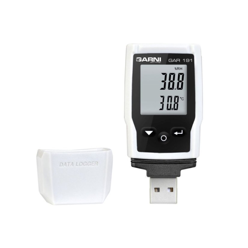 GAR 191 - Datalogger pro měření teploty a rel. vlhkosti