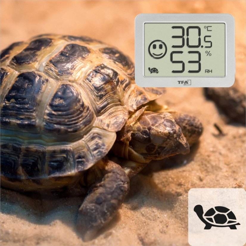 TFA 30.5055.02 - Digitální teploměr s vlhkoměrem - bílý