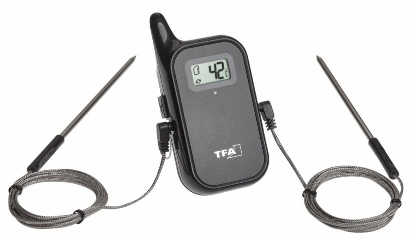 TFA 14.1511.01 - KÜCHEN-CHEF TWIN - Bezdrátový vpichový teploměr se dvěma sondami