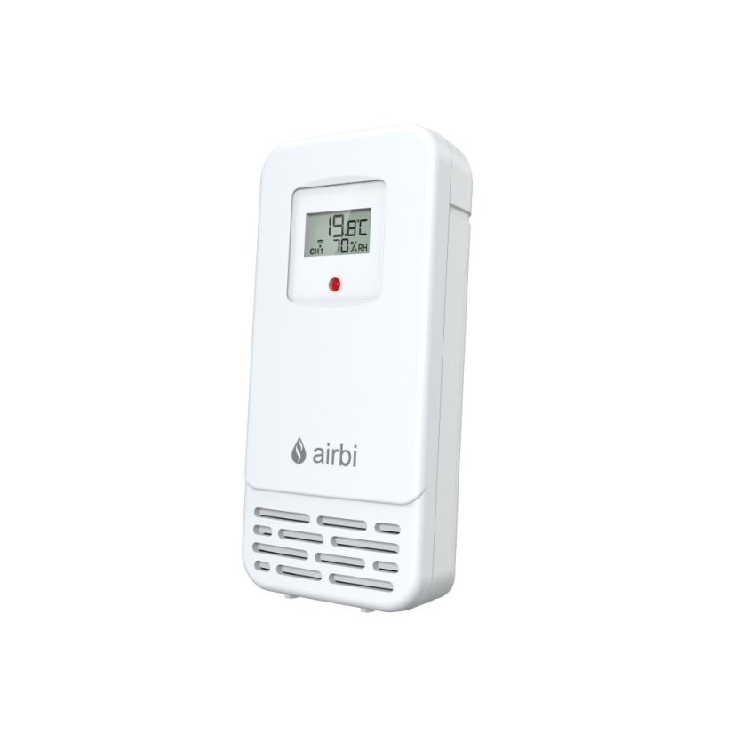 Airbi DUO Color - meteostanice se 2 bezdrátovými čidly a barevným displejem