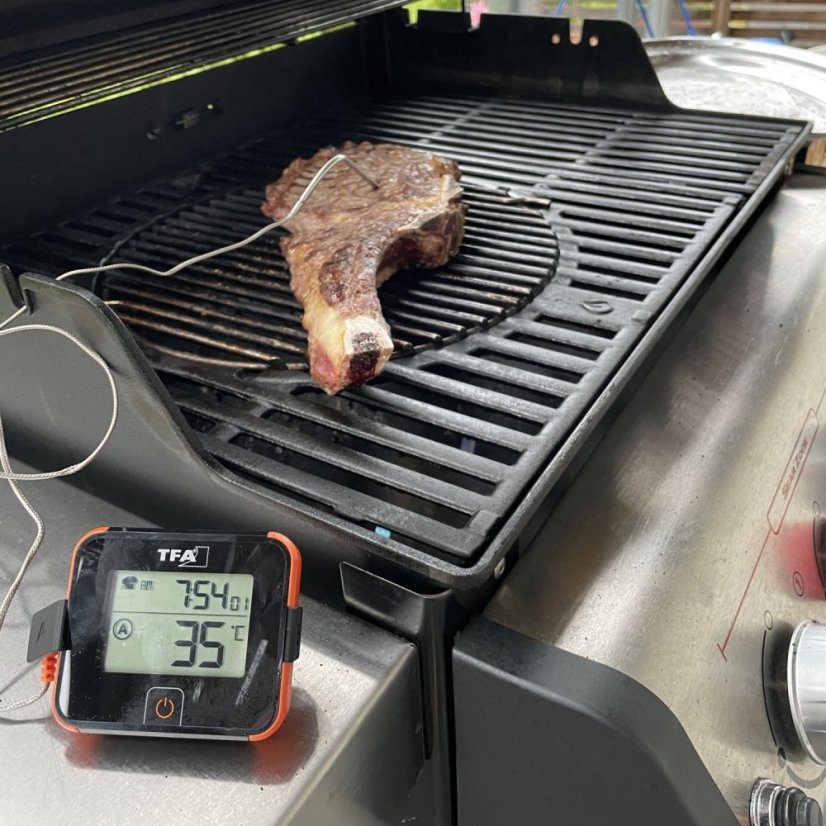 TFA 14.1514.10 - bezdrátový vpichový teploměr se dvěma sondami BBQ VIEW
