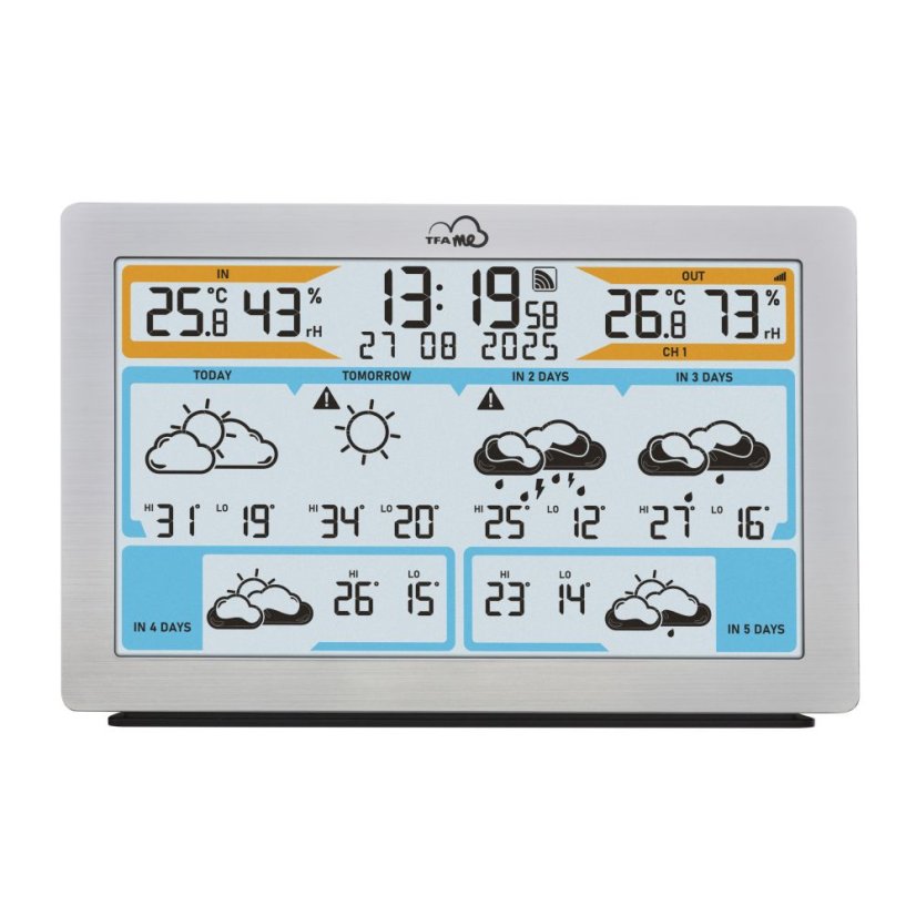 TFA 35.8100.54 - Bezdrátová WiFi meteostanice s chytrou předpovědí TFA.me ID-02