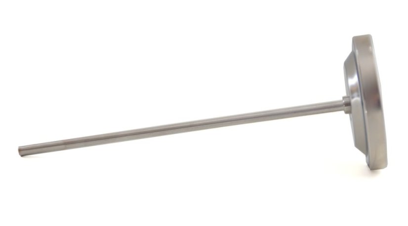 Teploměr do udírny - průměr 100 mm, stonek 250 mm