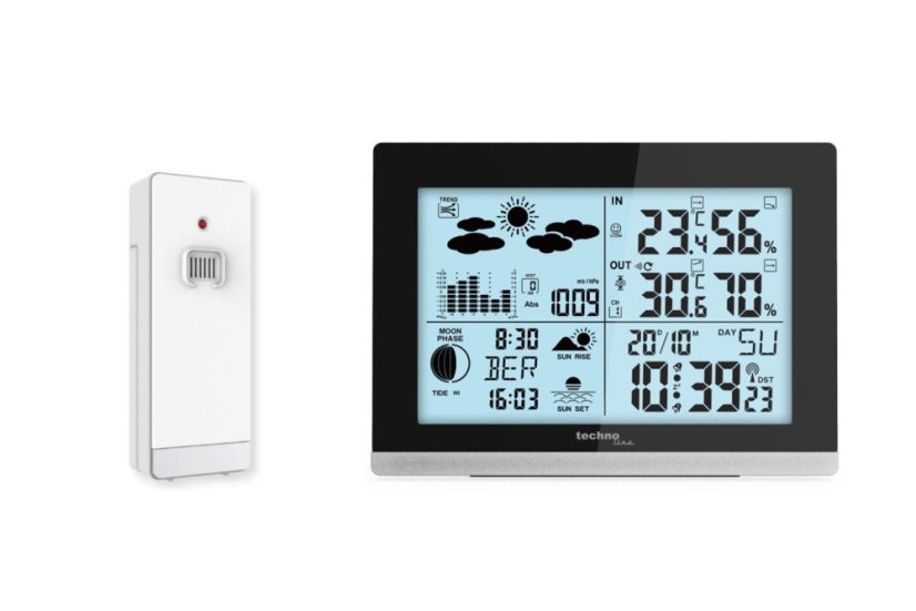 Technoline WS 6762 - Meteorologická stanice s dvěma budíky