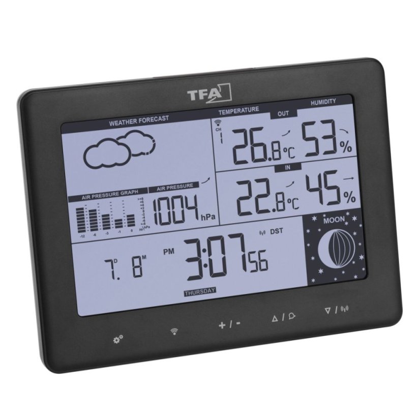 TFA 35.1158.01.GB ELEMENTS - Domácí meteostanice s předpovědí počasí