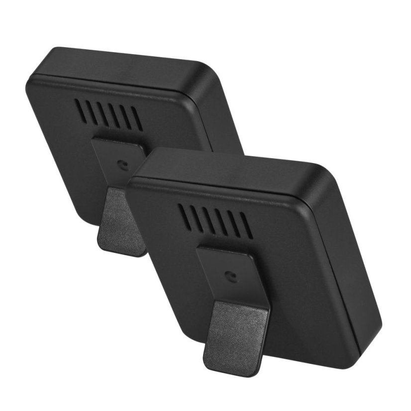 TFA 30.5053.01.02 - Digitální teploměr s vlhkoměrem - černý (sada 2 kusy)