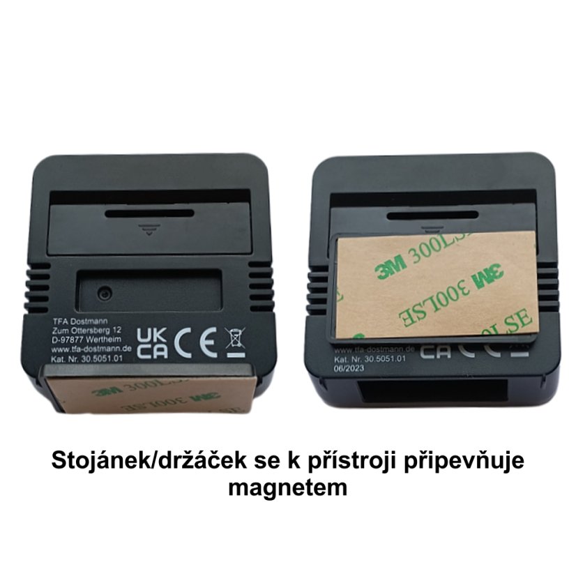 TFA 30.5051.02 - Digitální teploměr s vlhkoměrem - bílý