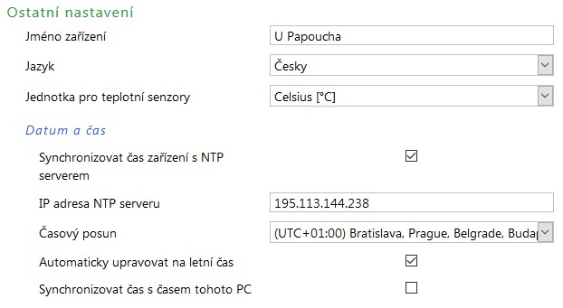 PAPAGO Meteo WiFi: Průmyslová meteostanice