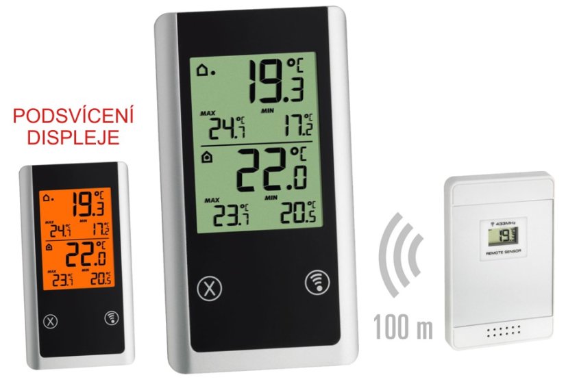 TFA 30.3055.01 - JOKER - Bezdrátový teploměr