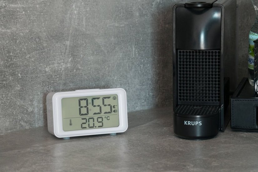 Airbi TALK - budík s hlasovým oznámením