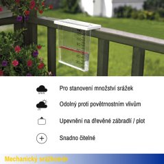 TFA 47.1014 - Dešťový srážkoměr