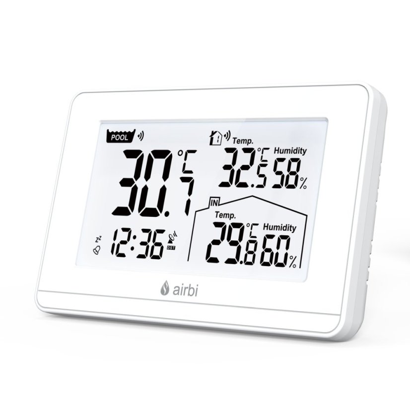Bezdrátový bazénový teploměr Airbi POOL