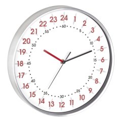 TFA 60.3069.02 - nástěnné hodiny s 24hodinovým ciferníkem