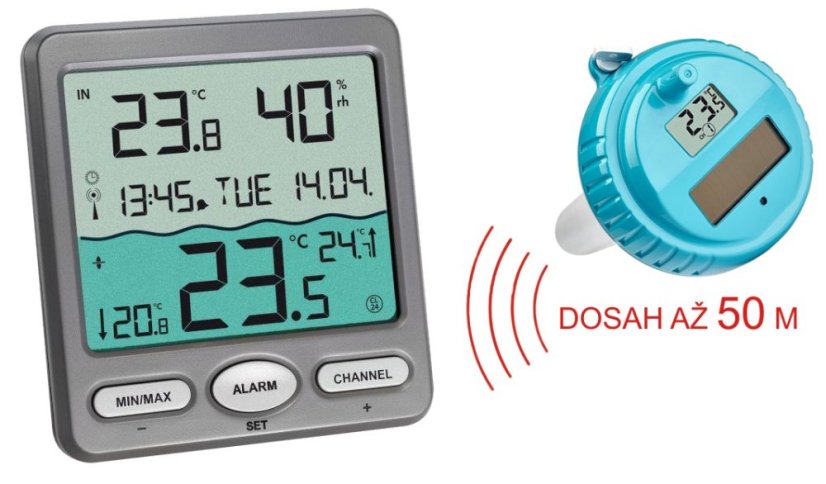 TFA 30.3056.10 - VENICE - Bezdrátový bazénový teploměr