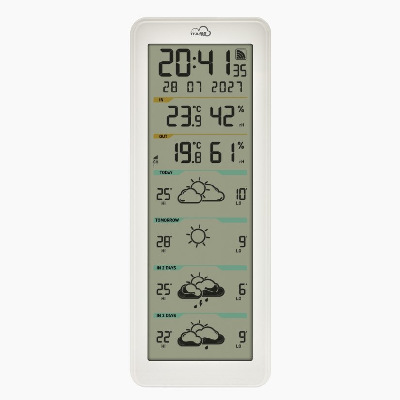 TFA 35.8108.02 - Bezdrátová WiFi meteostanice s chytrou předpovědí TFA.me ID-06