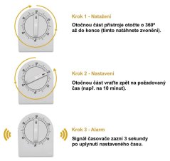 TFA 38.1020 - Kuchyňská mechanická minutka