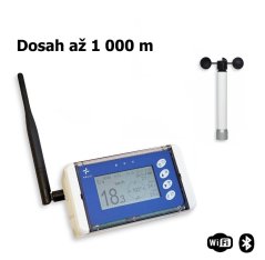 Bezdrátový měřič rychlosti větru s dlouhým dosahem WL13X-WS