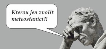 Vybíráme WiFi meteostanici