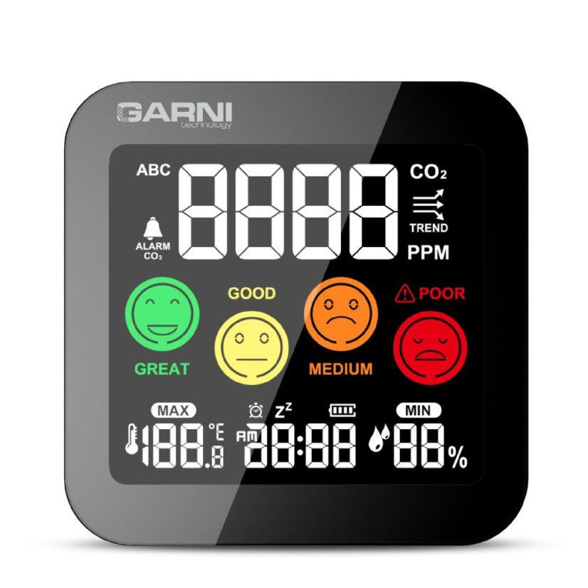 GARNI 201 OneCare - měřič CO2